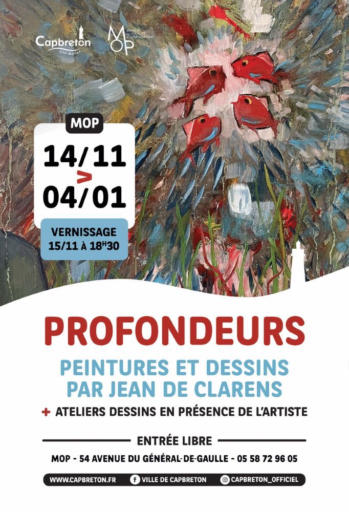 Exposition "Profondeurs" : Vernissage