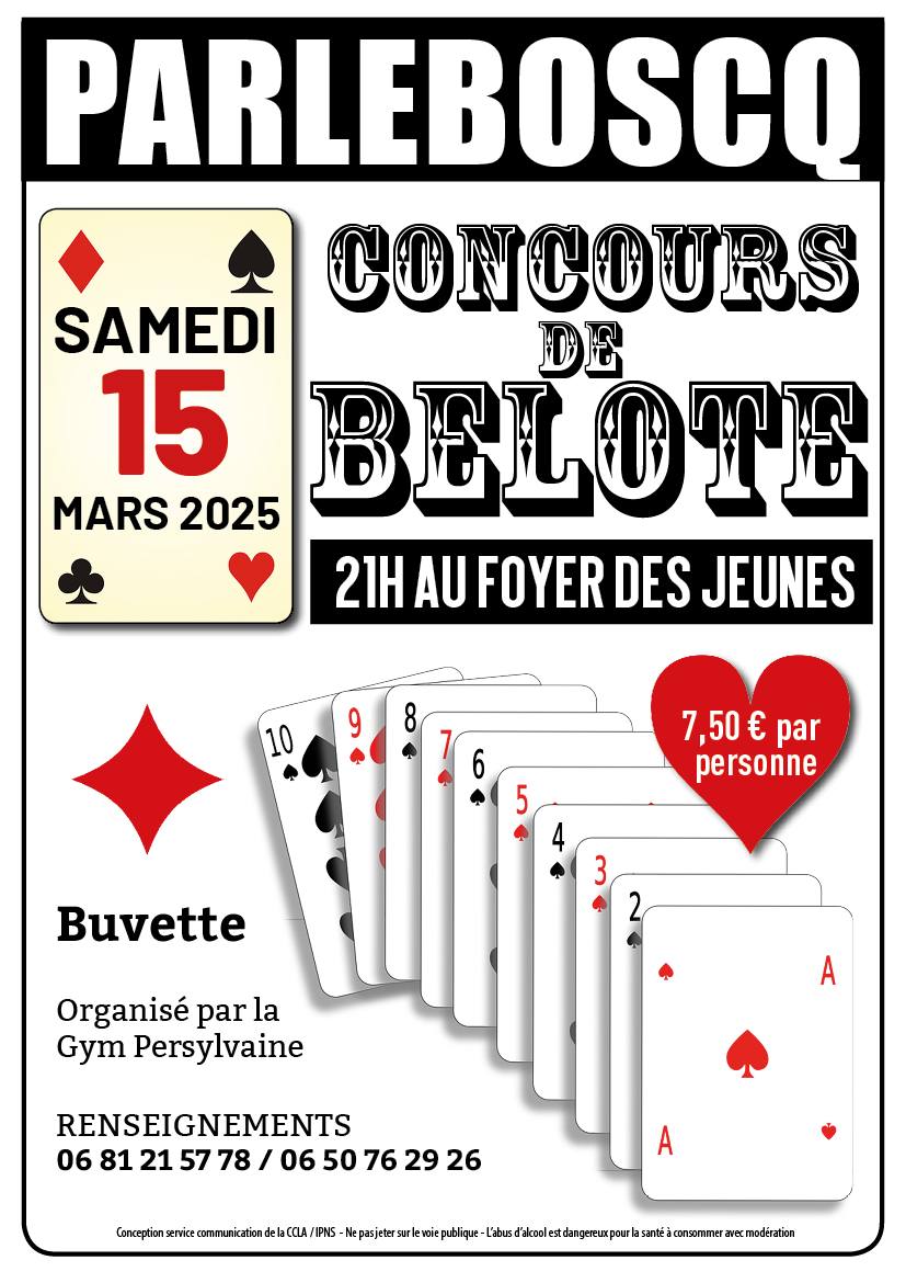 Concours de belote