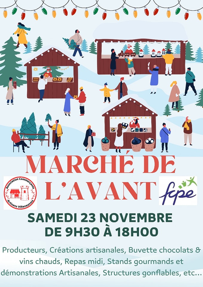 Marché de l'Avent - Crédit: ©ACAV40190 | CC BY-NC-ND 4.0