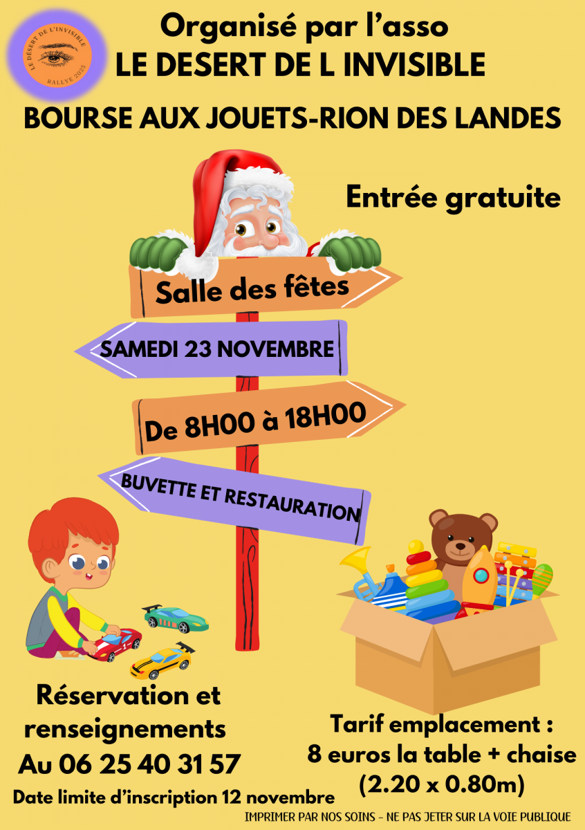 Bourse aux jouets