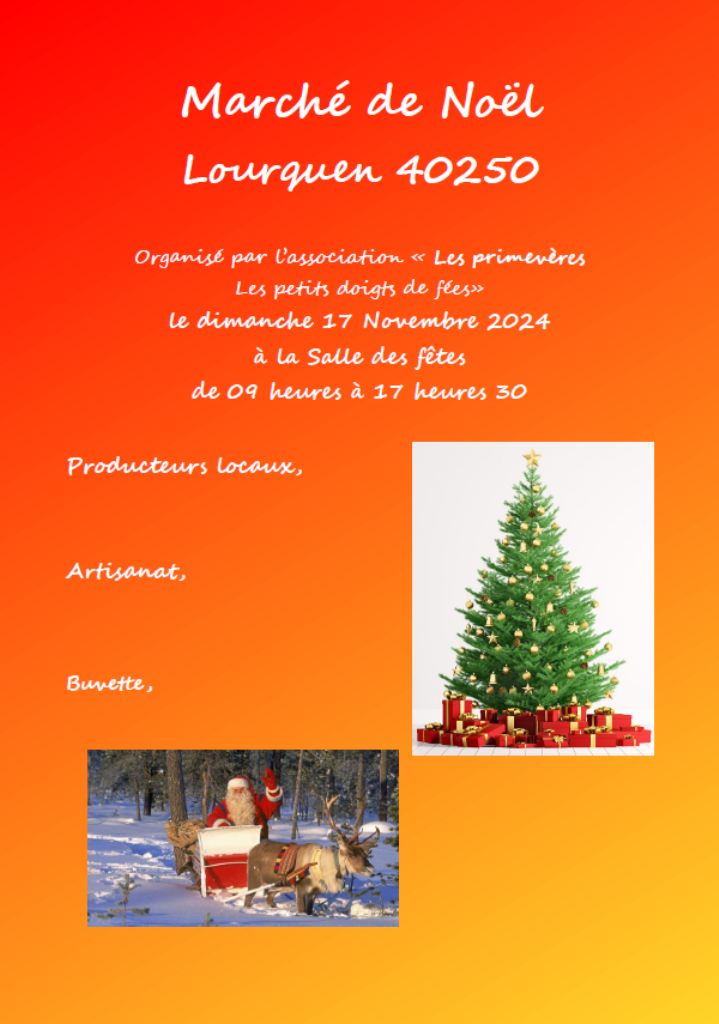 Marché de Noël Lourquen