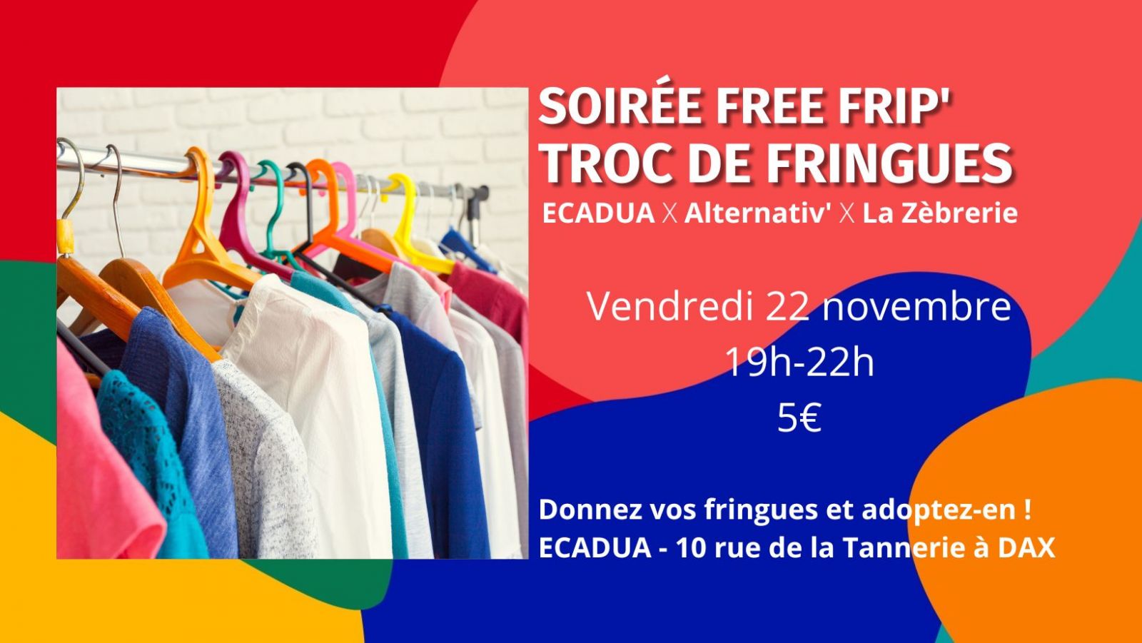 Soirée Free frip' / Troc de vêtements