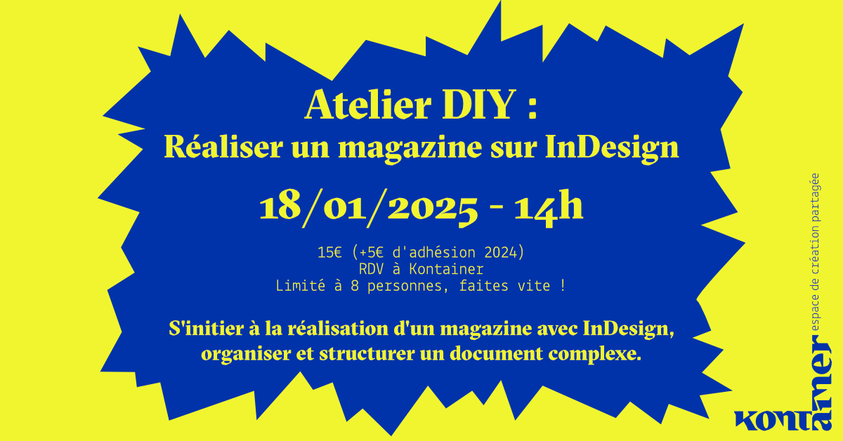 Atelier DIY : Réalise ton magazine sur InDesign !