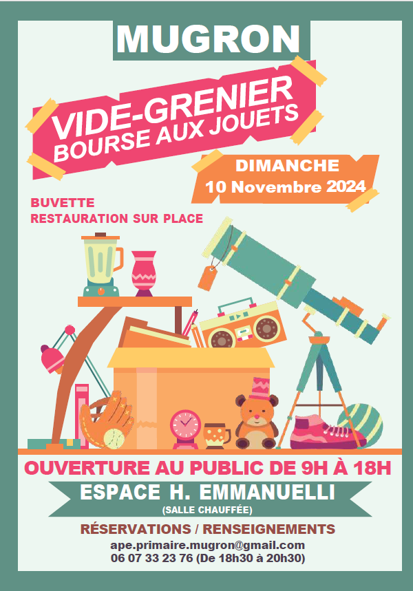 Vide grenier de l'Association des Parents d'Él ...