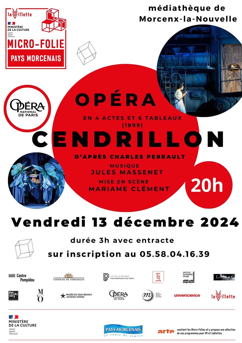 Micro-Folie "Opéra Cendrillon"