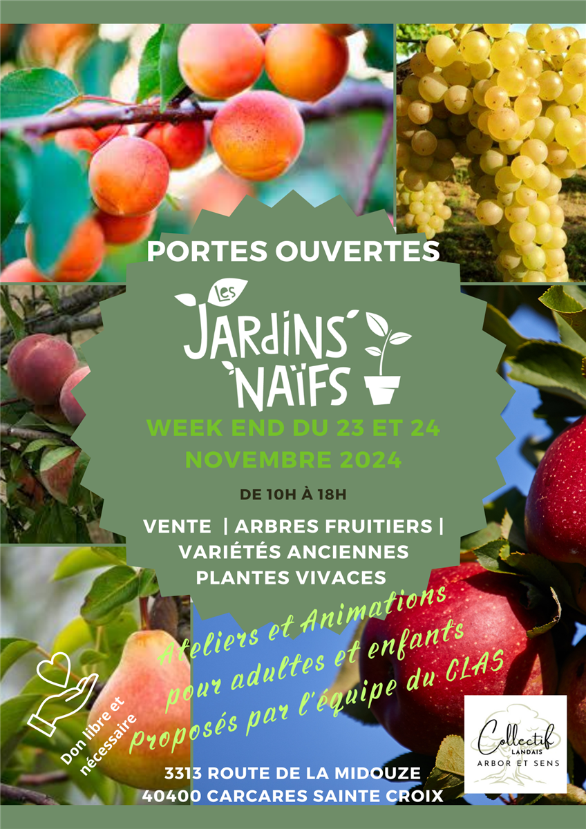 Portes Ouvertes d'Automne - Crédit: Les Jardins Naïfs | CC BY-NC-ND 4.0