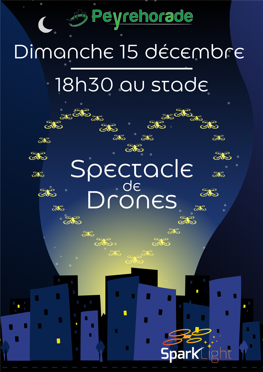 Spectacle de drônes