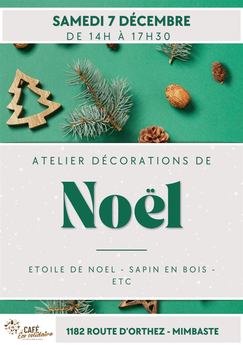 Atelier décoration de noël