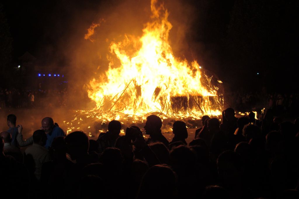 Haille de Nadau ou feu de Noël