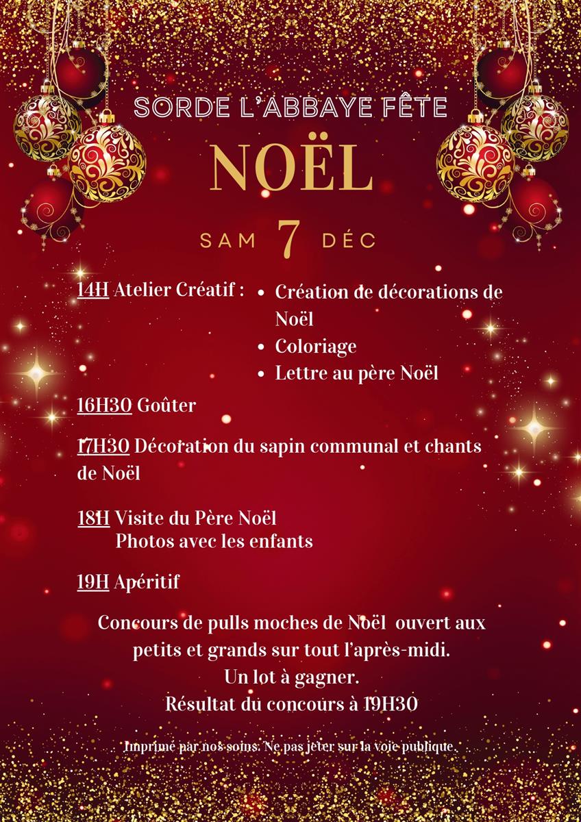 Sorde l'Abbaye fête noël