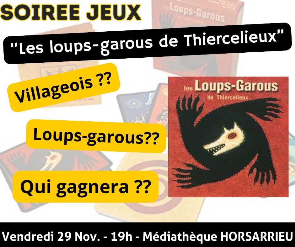 Soirée loups-garous de Thiercellieux