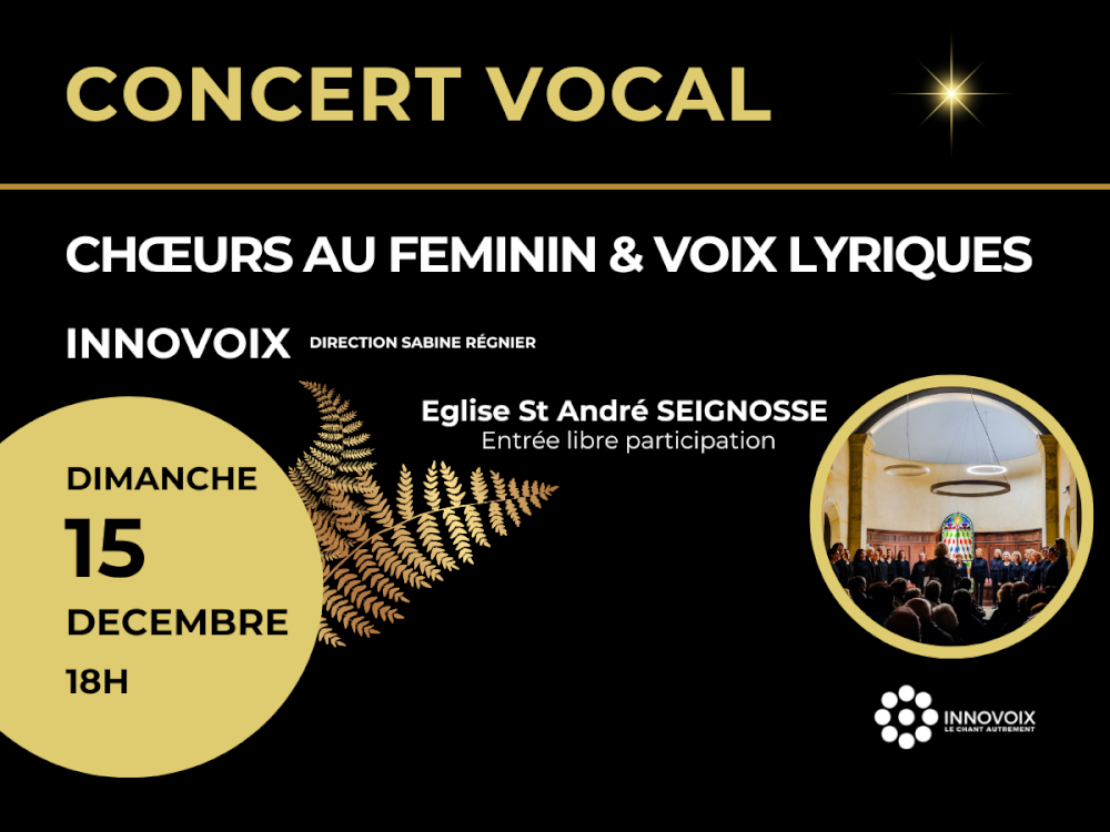 Concert - Choeurs au féminin & voix lyriques