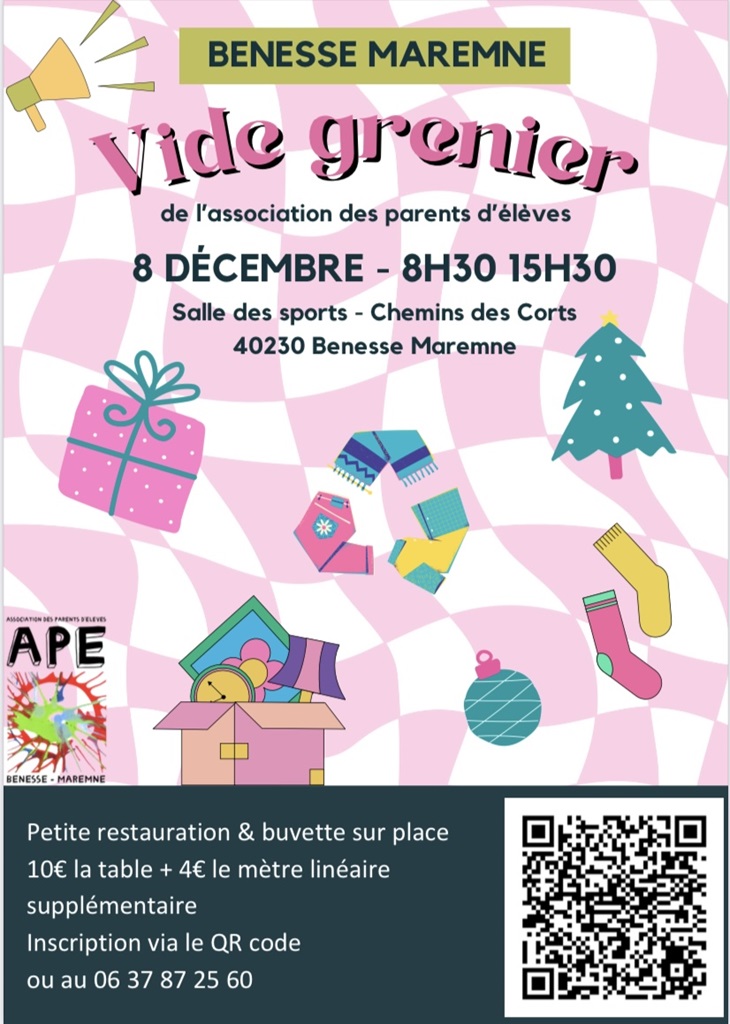 Vide grenier de l'APE