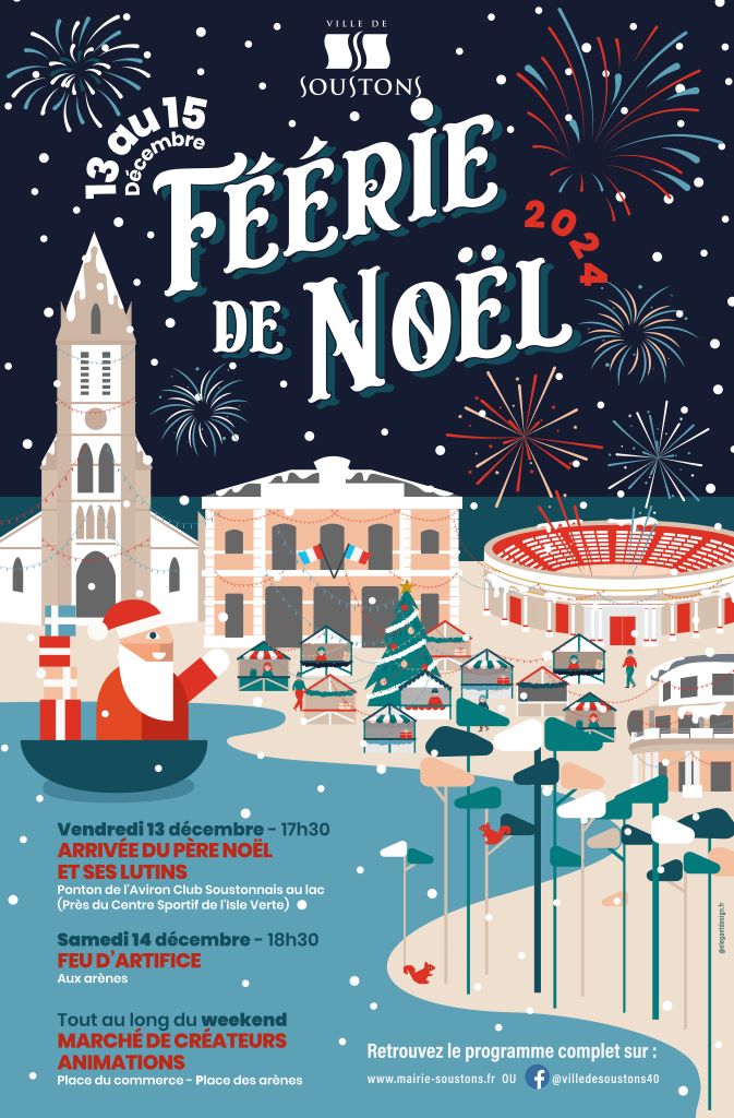 Féérie de Noël à Soustons 2024