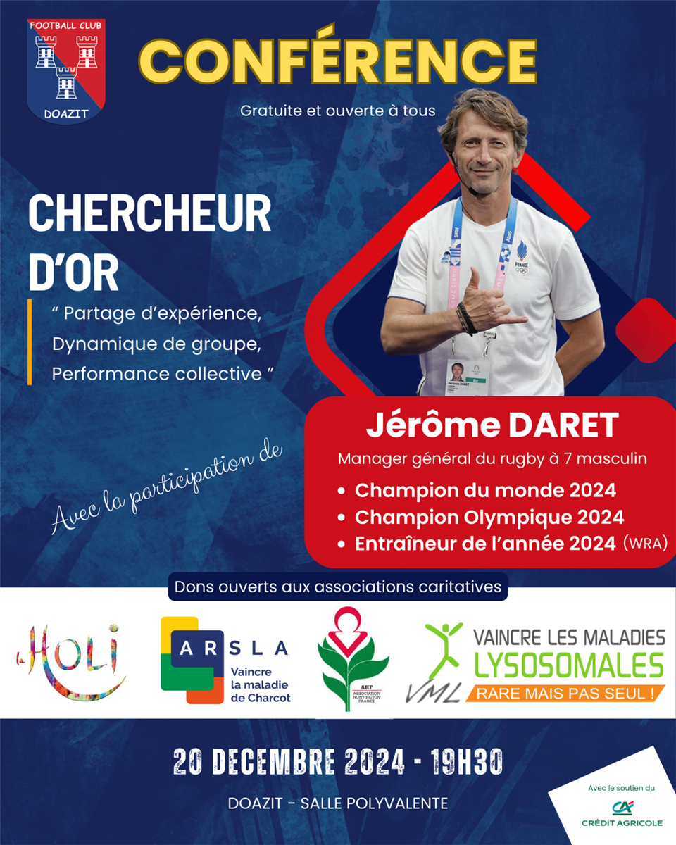 Conférence Jérome Daret