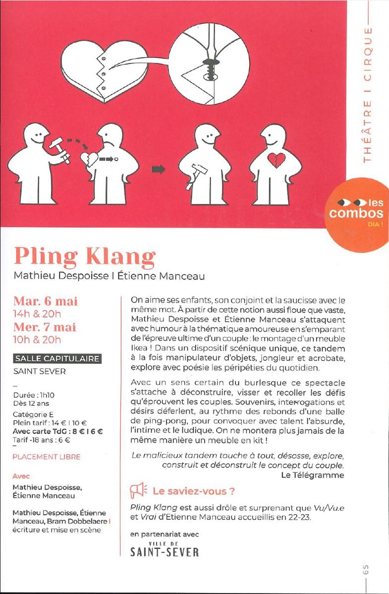 Théâtre-Cirque : "Pling-Klang"