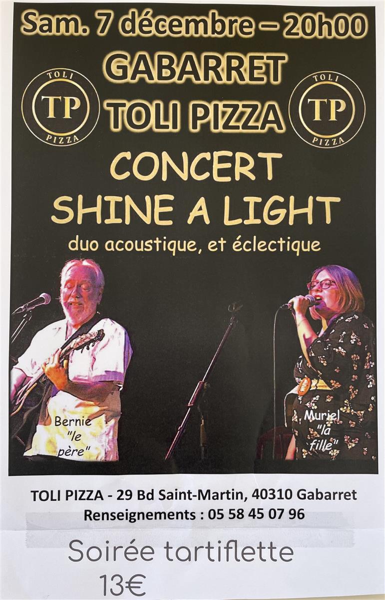 Concert : Shine a light