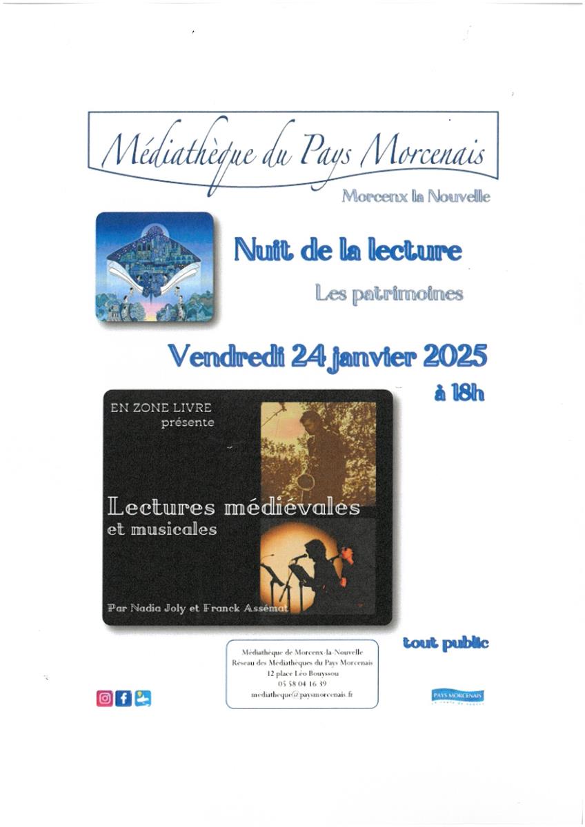 Nuits de la lecture - Les patrimoines "Lecture ...