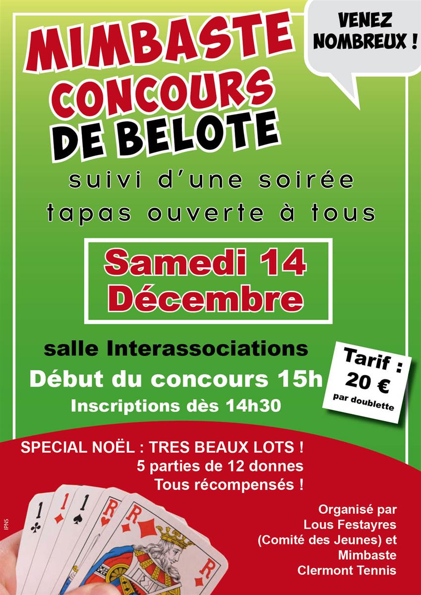 Concours de belote