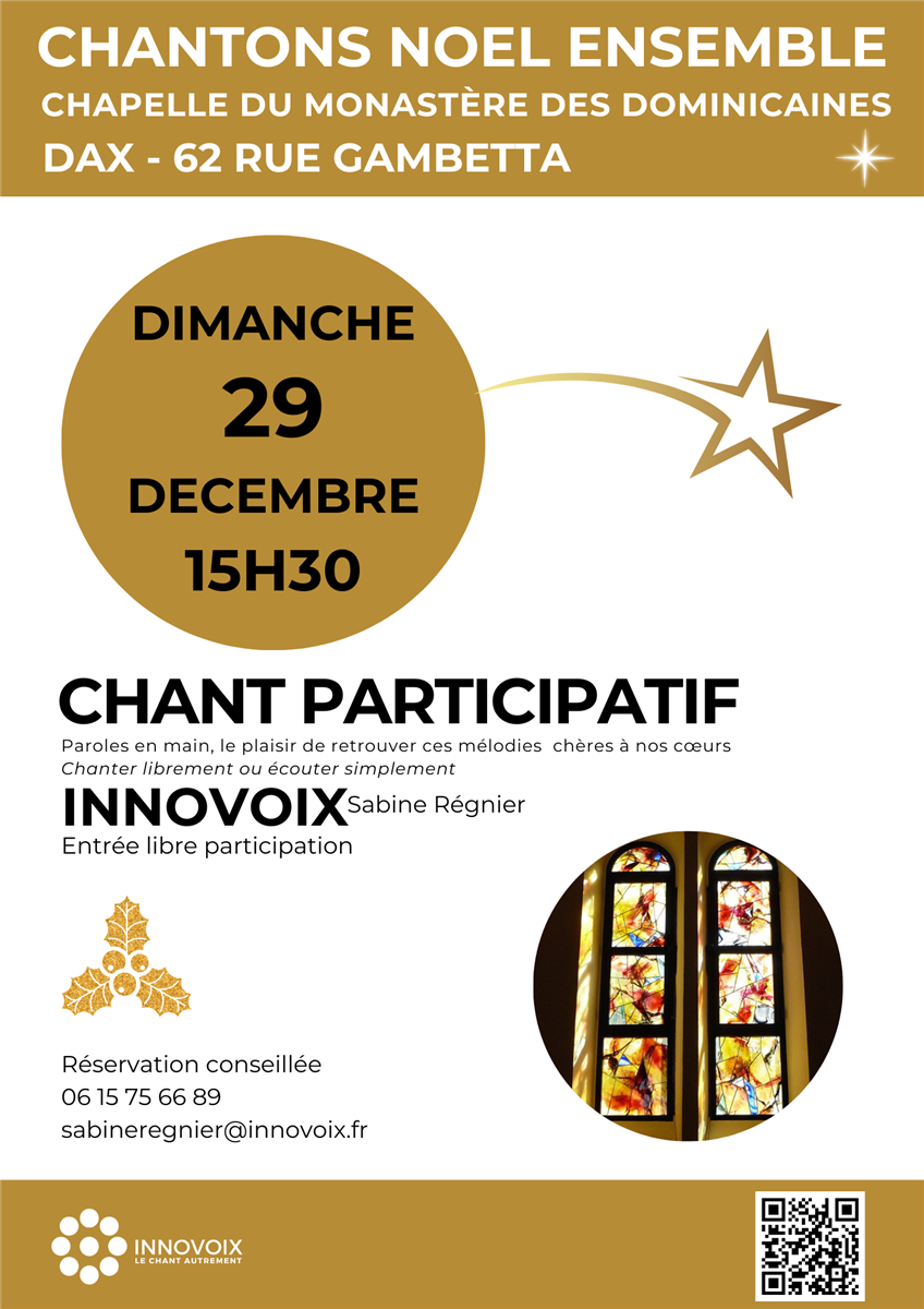 Chantons noël ensemble - Crédit: ®Sabine Régnier | CC BY-NC-ND 4.0