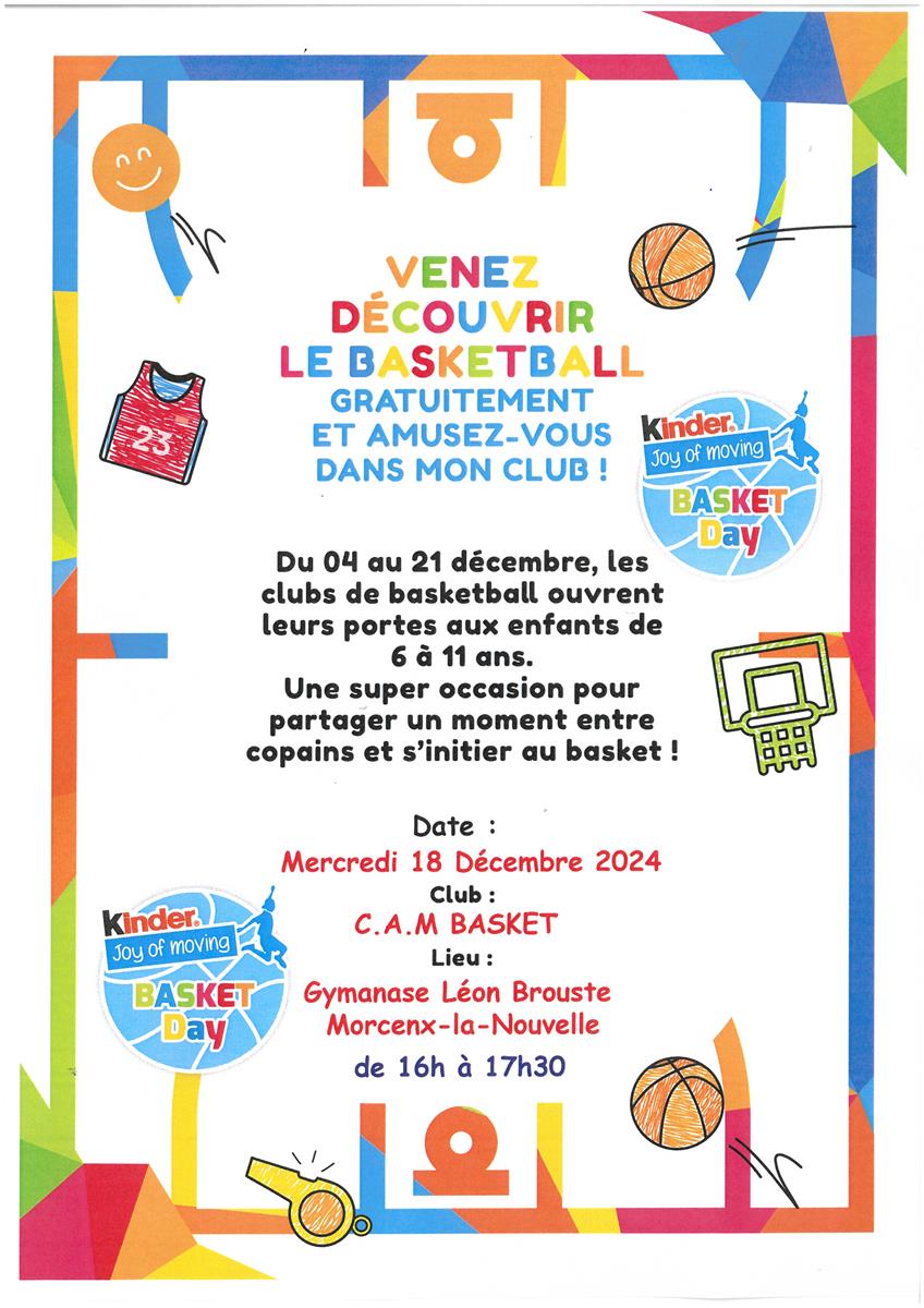 Découverte du basket - Basket day