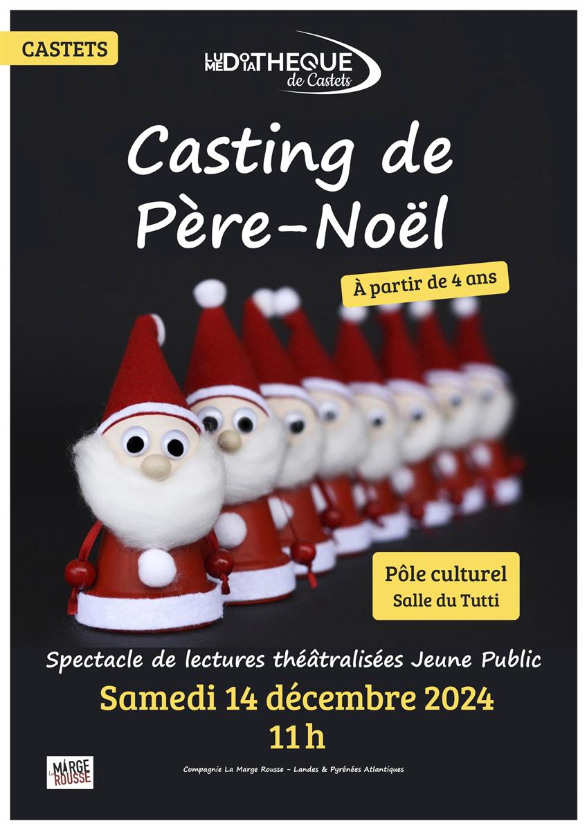 Spectacle "Casting de Père Noël"