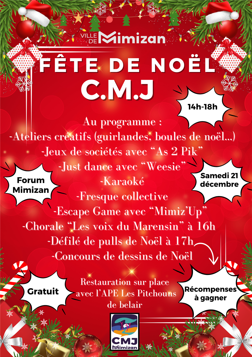 Fête de Noël du CMJ