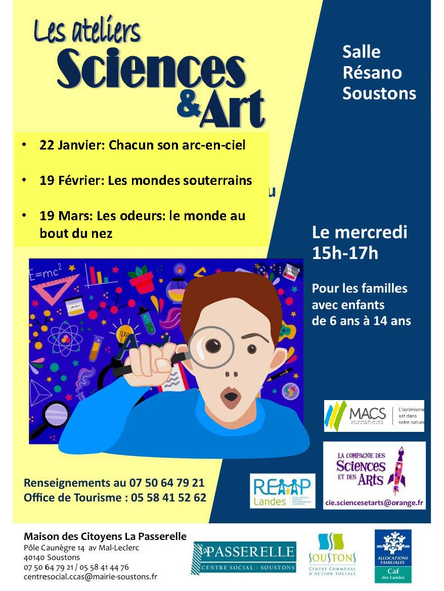 Ateliers "sciences et arts" pour enfants du me ...