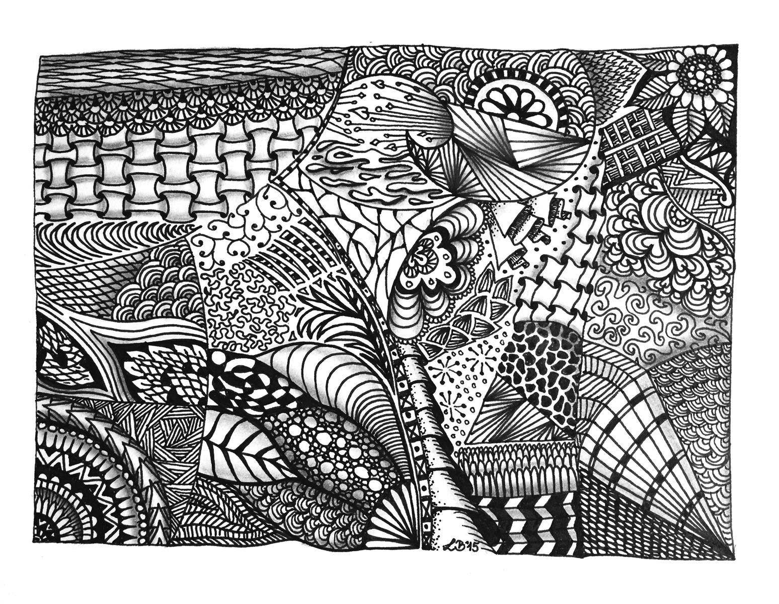 Atelier créatif : Du gribouillage au Zentangle