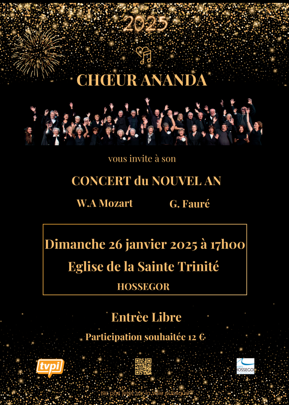 Concert du nouvel an - Chœur Arnanda