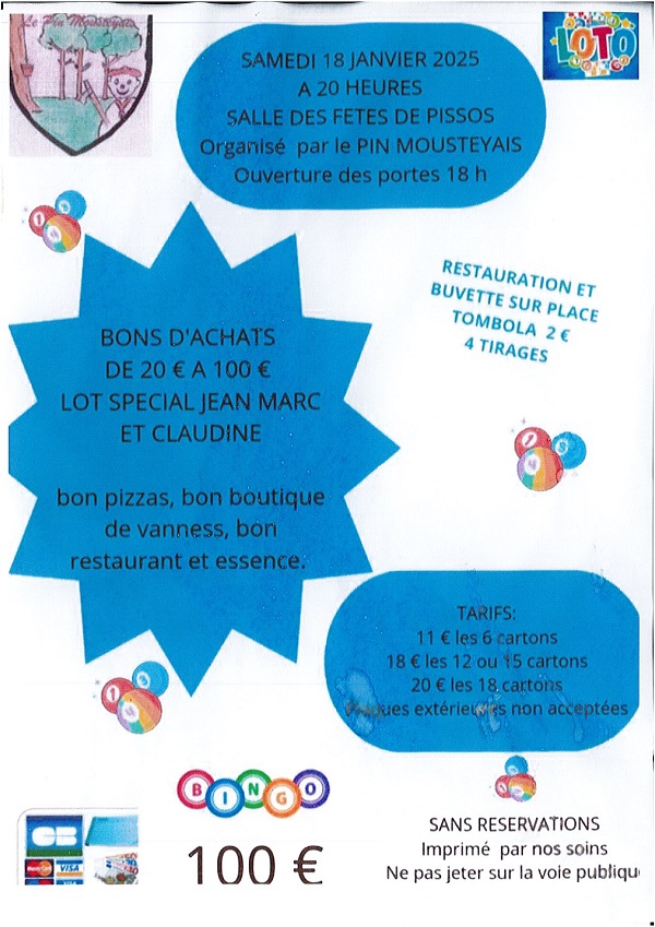 Loto du Pin Mousteyais