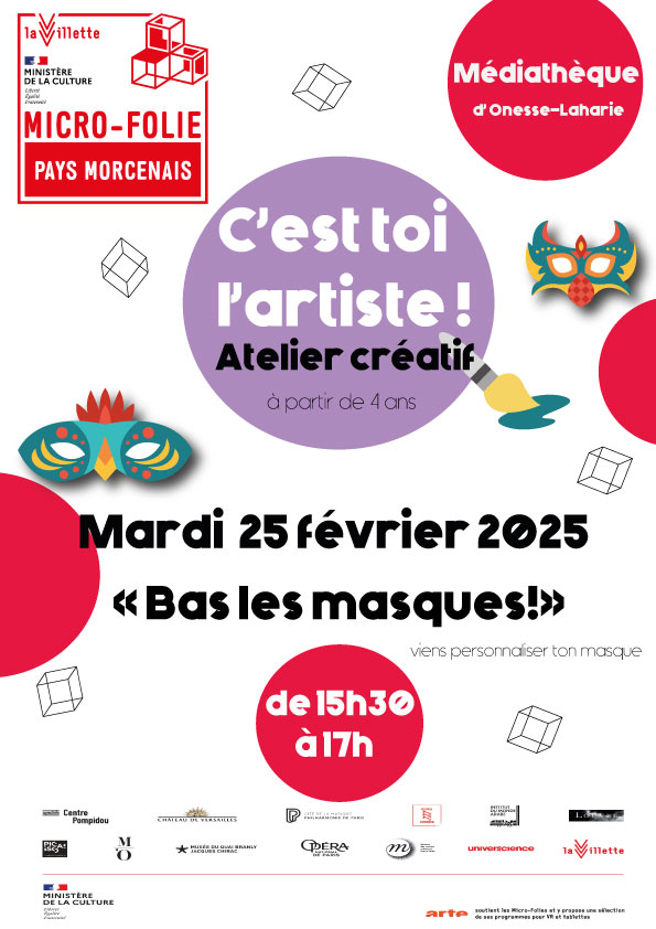 C'est toi l'artiste - Atelier créatif "Bas les ...