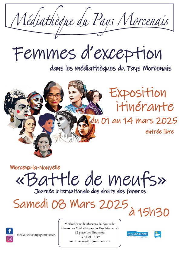 Exposition itinérante "Femmes d'exception"