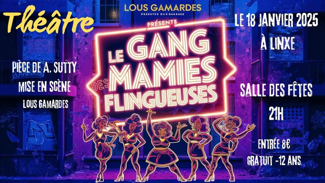 Théâtre "Le club des mamies flingueuses"