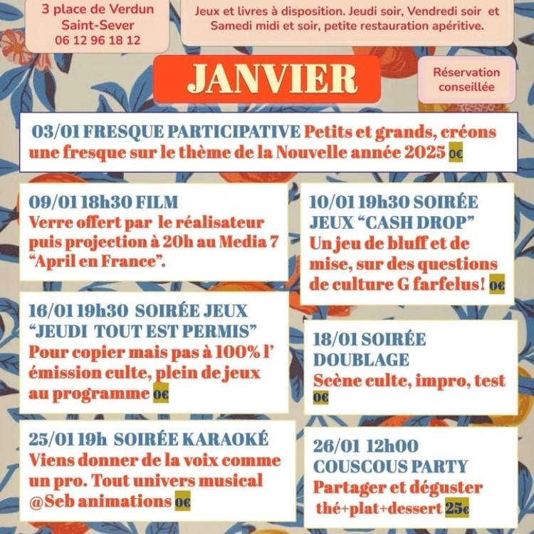 Soirée jeux "Jeudi tout est permis" au Café La ...