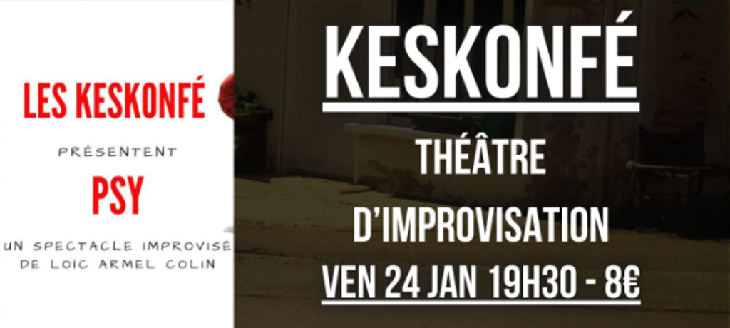 Théâtre d'impro avec les Keskonfé