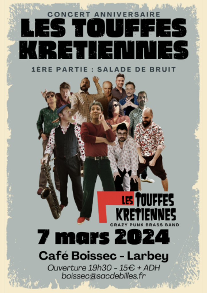 Les Touffes Krétiennes + Salade de Bruit