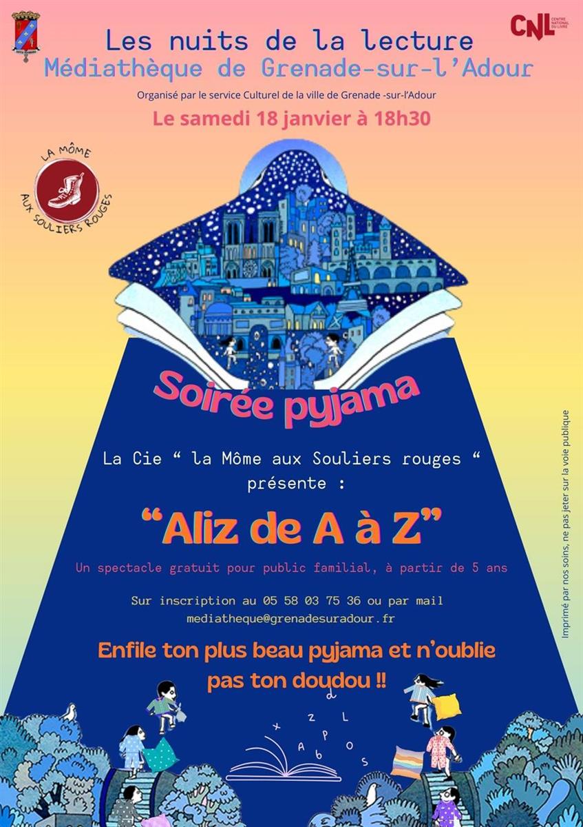 Nuit de la lecture - soirée pyjama