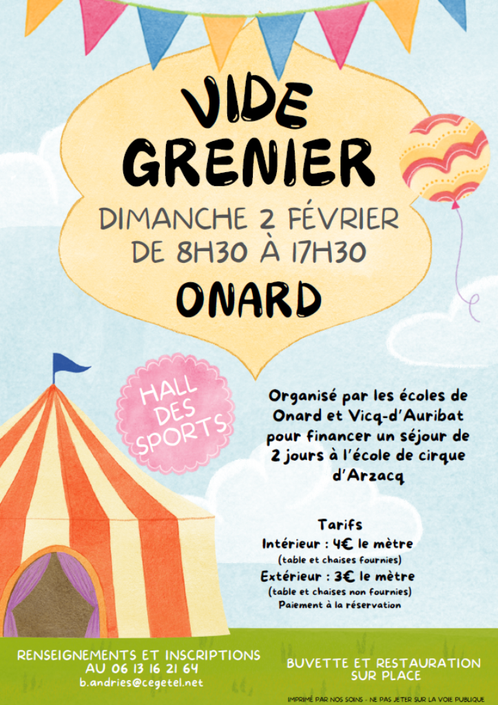 Vide-grenier Onard