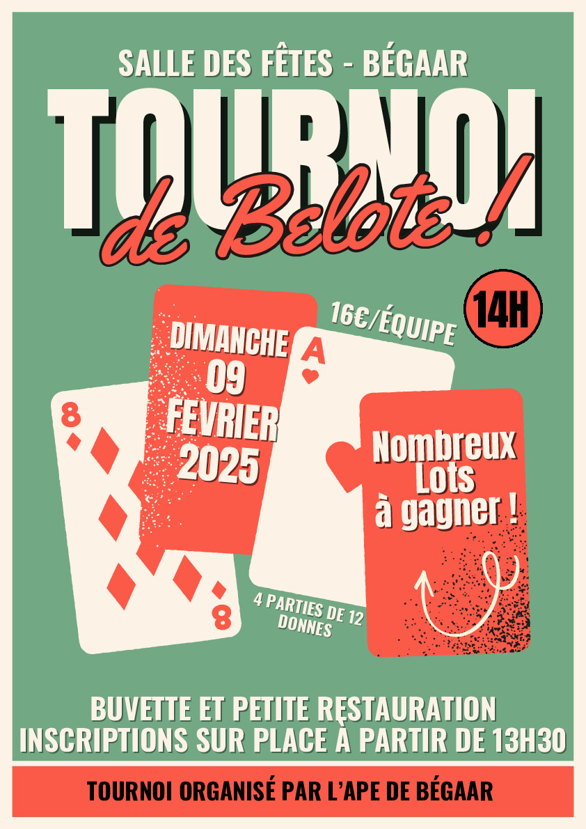 Tournoi de belote