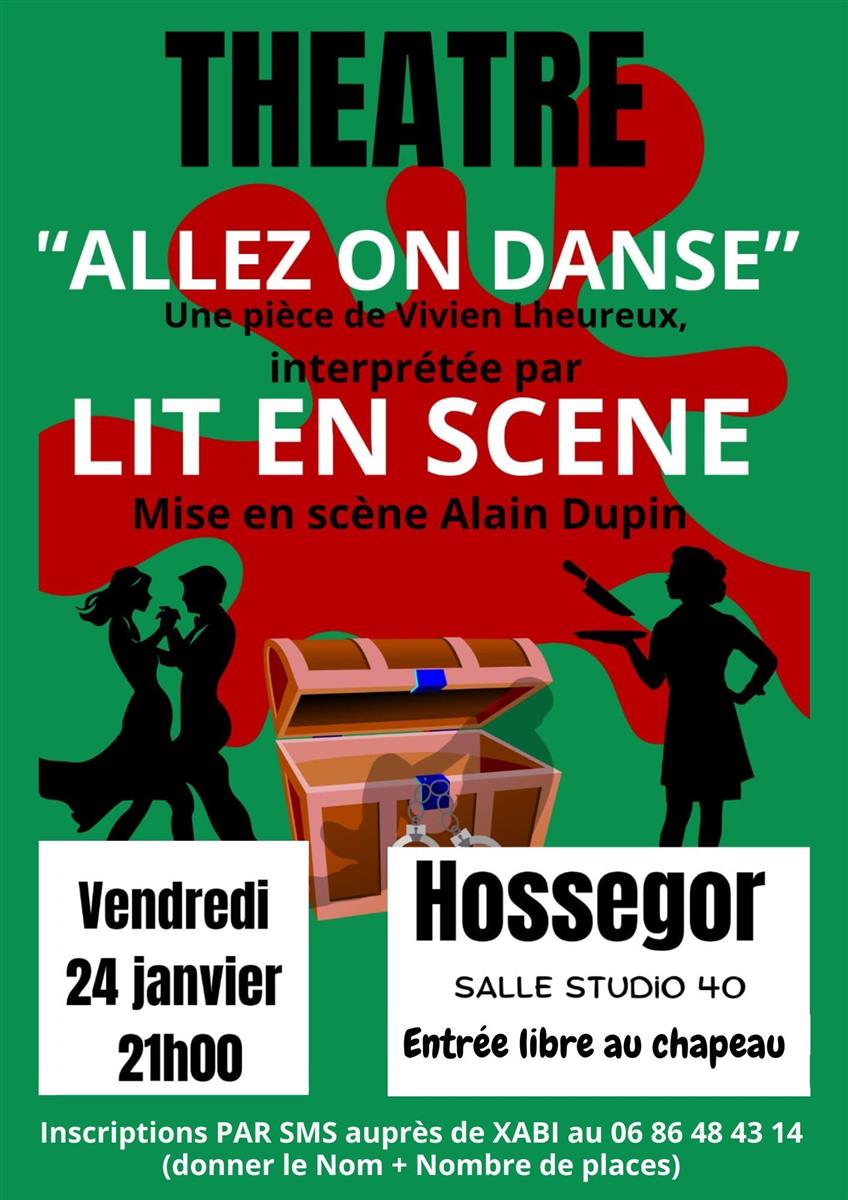 Pièce de théâtre "Allez on danse" au Studio 40