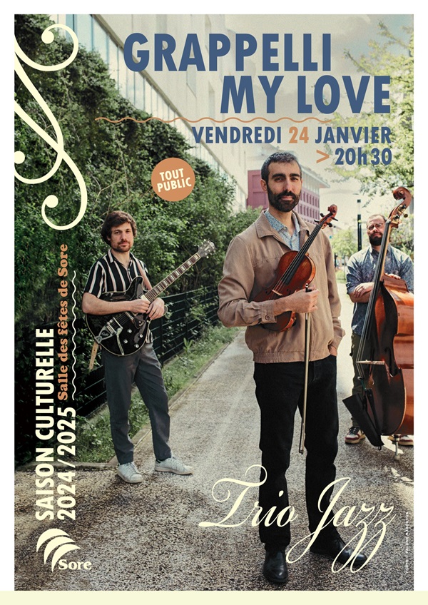 Saison culturelle Sore : "Grappelli my love" T ...