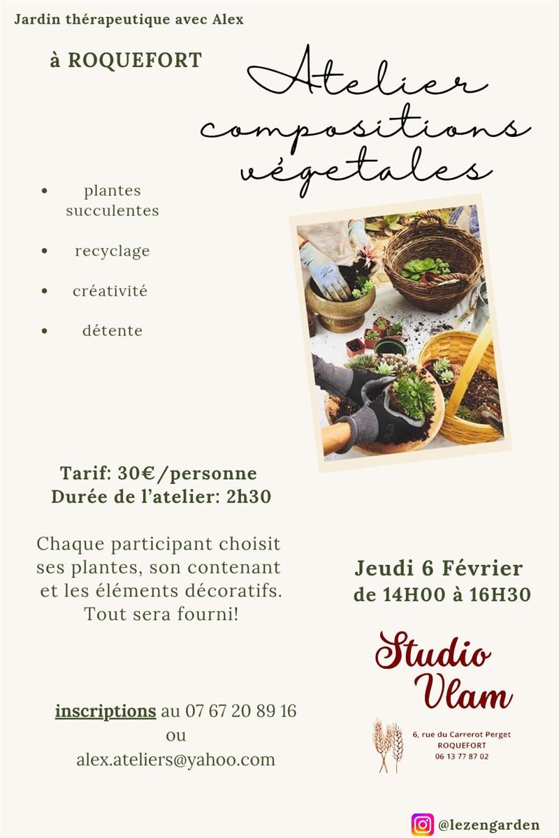 Atelier compositions végétales