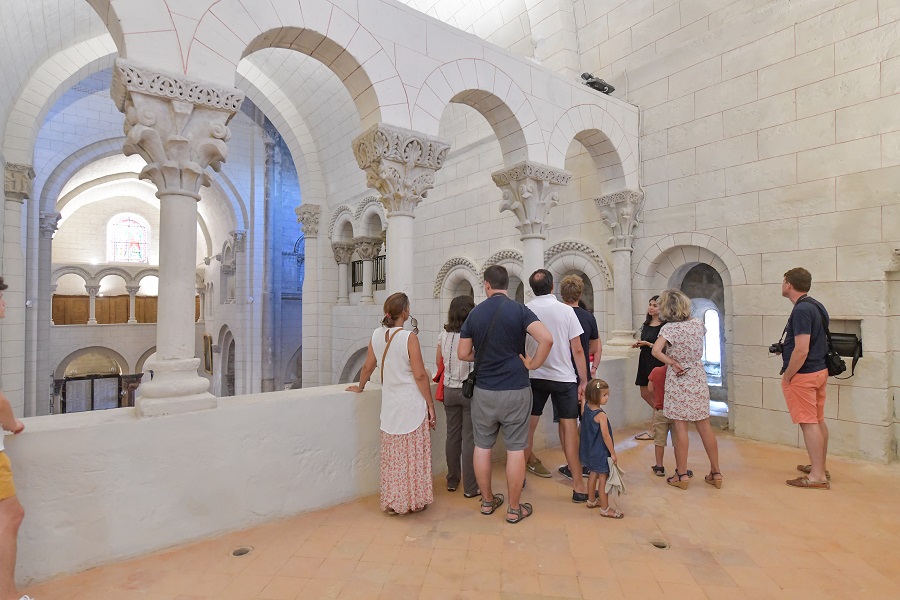 Visite guidée "l'abbatiale à l'envers et vue d ...