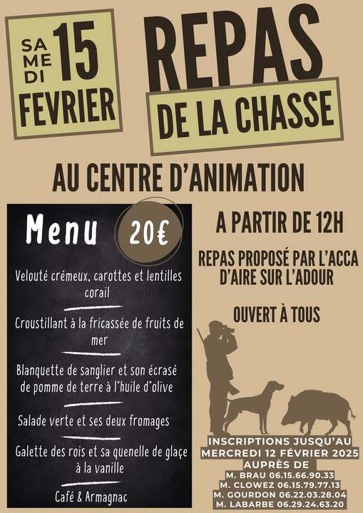 Repas de la chasse