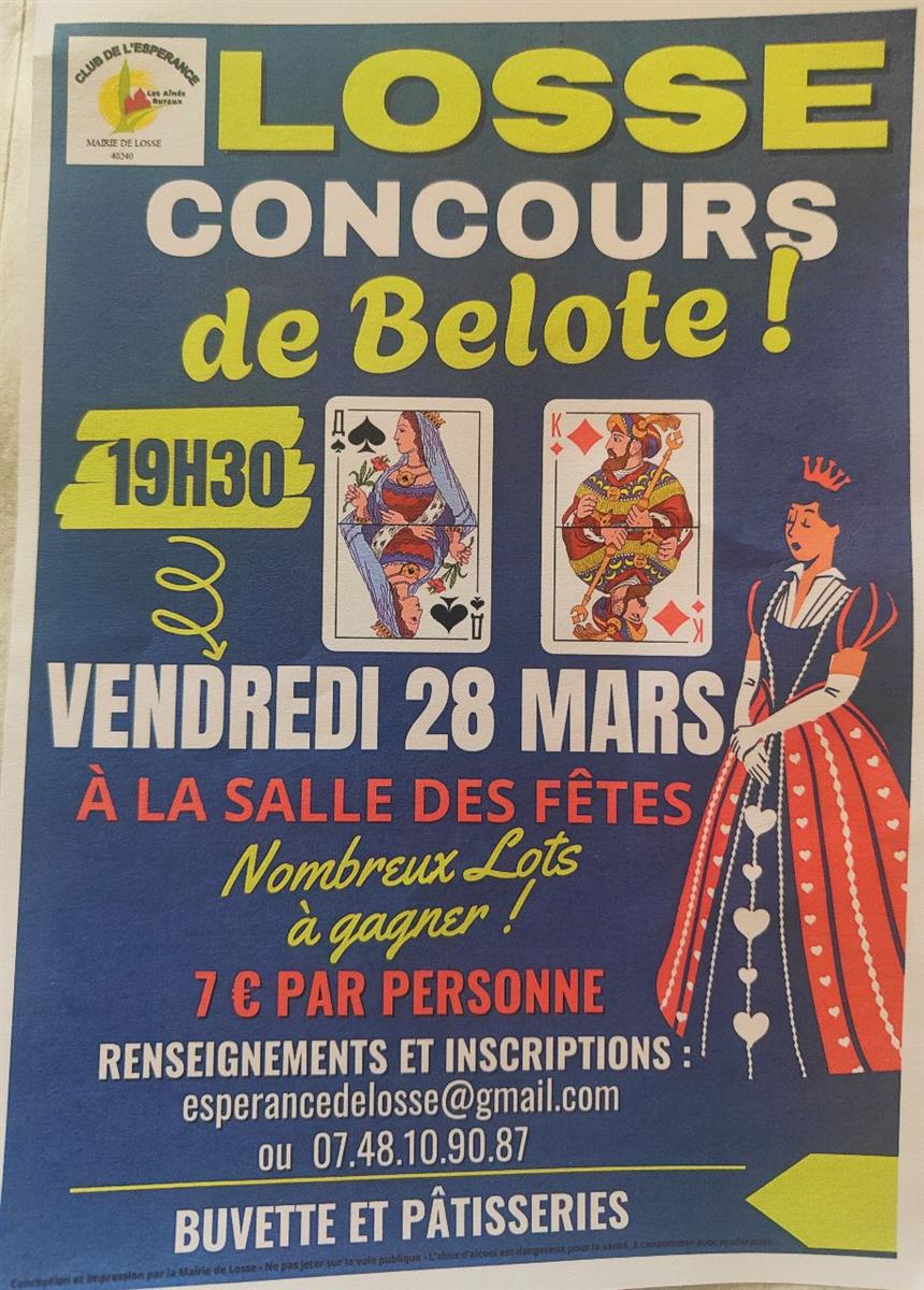 Concours de belote