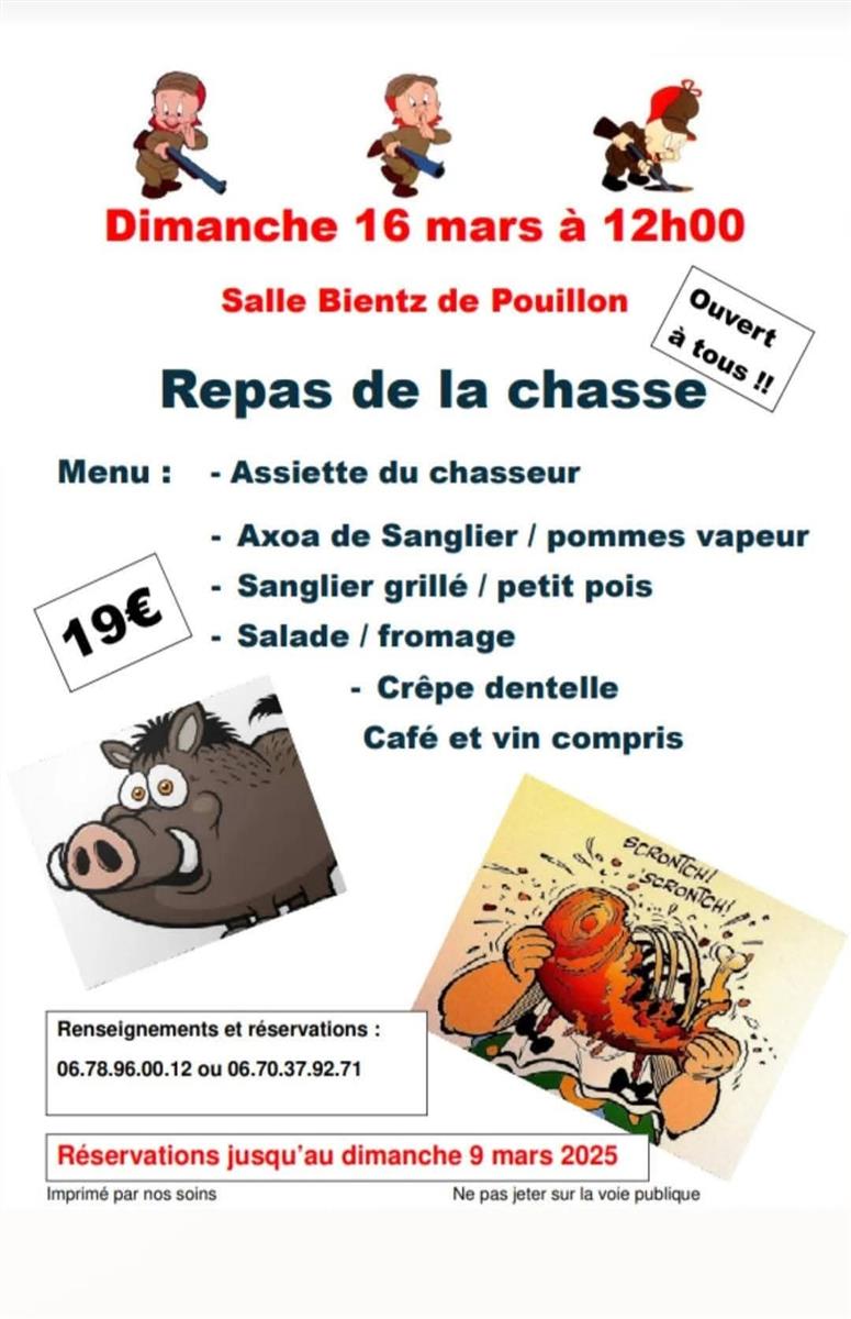 Repas de la chasse