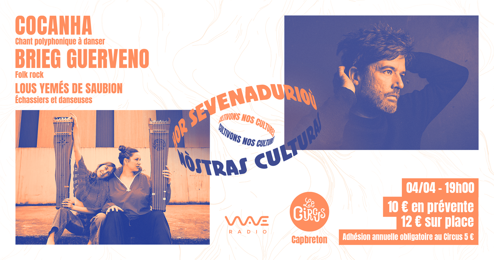 Circus Live Wave Radio : Brieg Guerveno + Cocanha