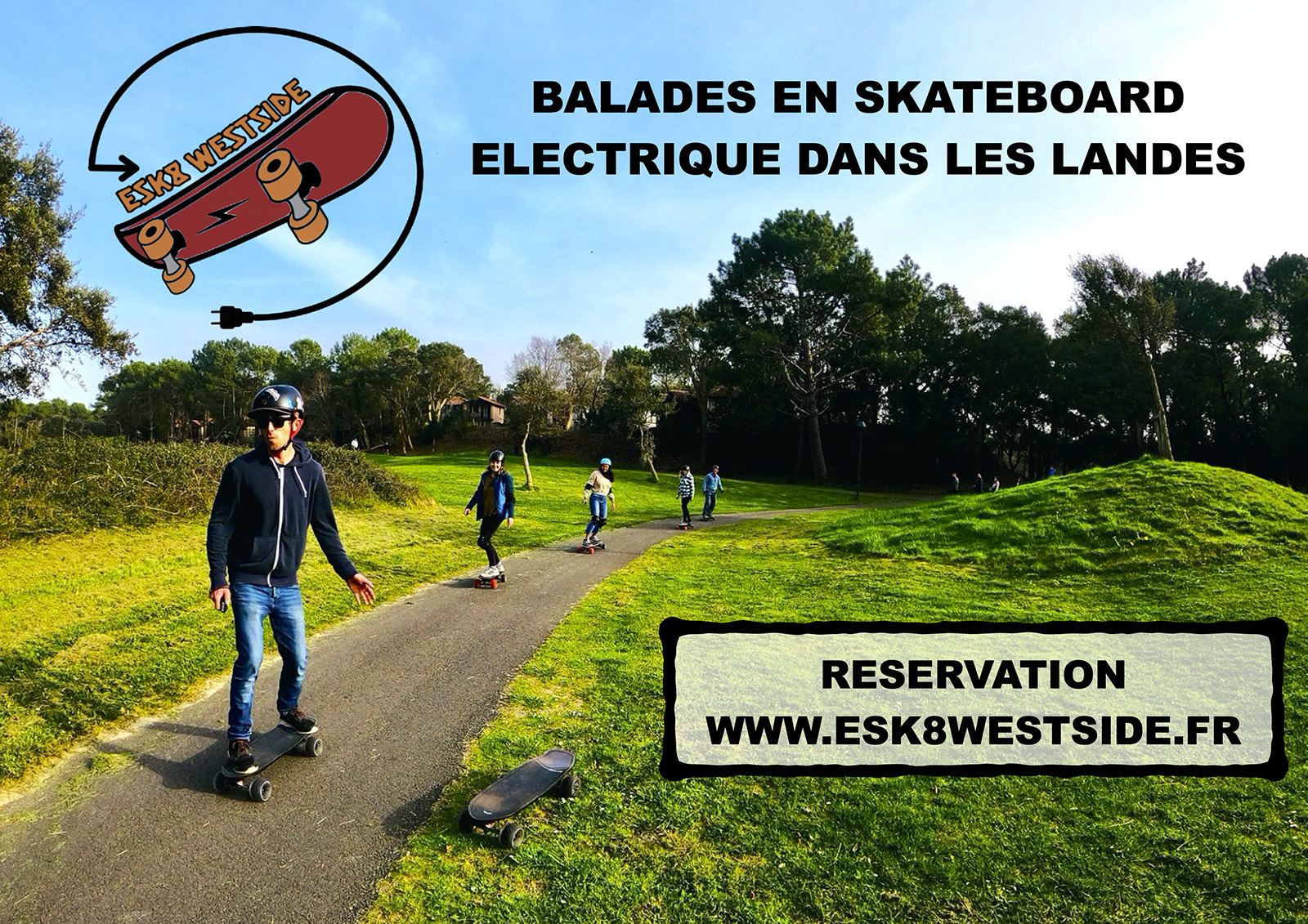 Skate Electrique 2020, Esk8westside