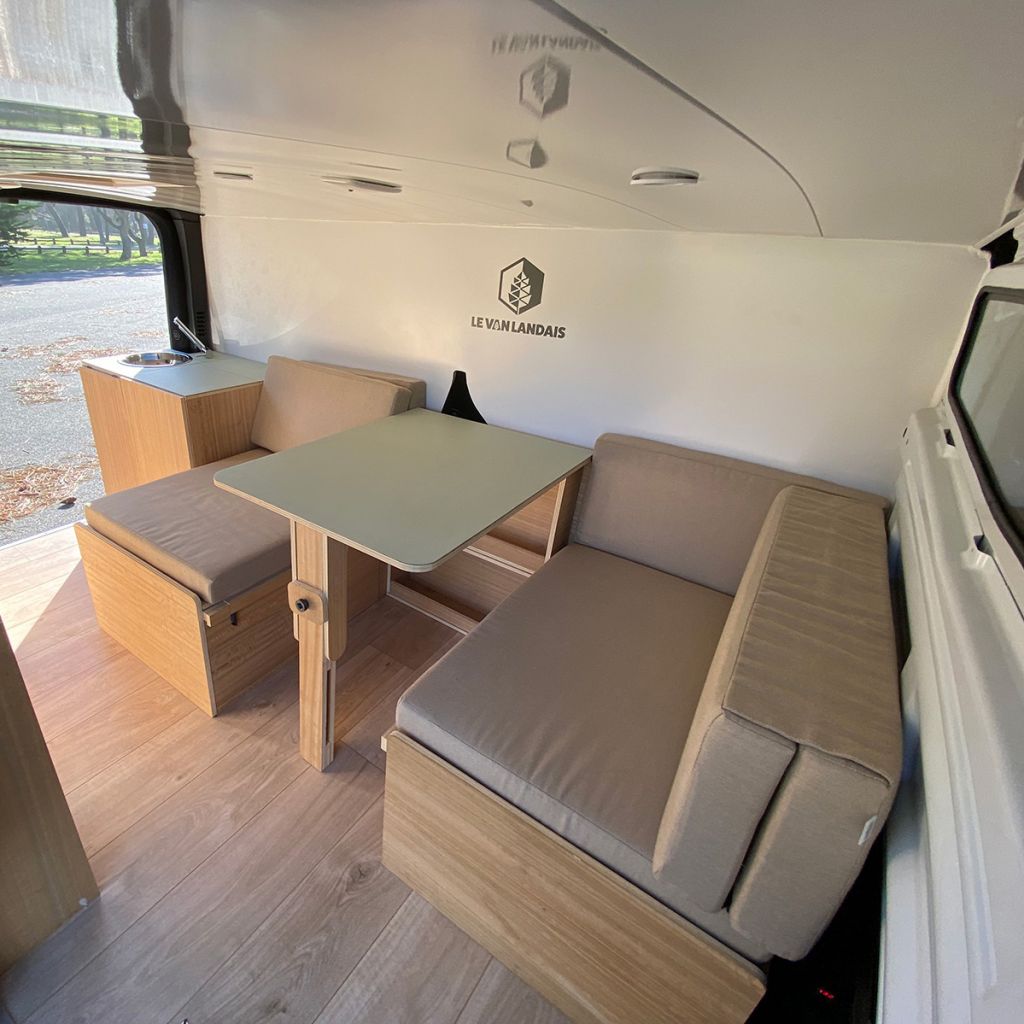 Le Van Landais - The turnkey, removable solution for fitting out your van!